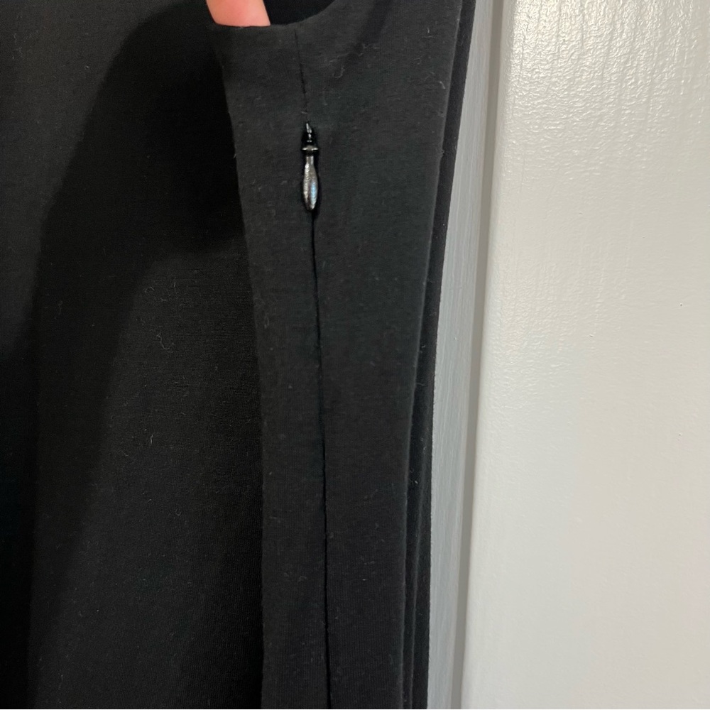Marcella NYC Montrose Black Sleeveless Fit & Flare Maxi Dress Medium - Picture 9 of 14
